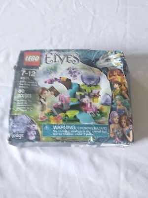 Lego Elves Emily Jones and the Baby Wind Dragon (41171) aposentado 2016 raro - Imagem 1 de 4
