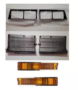 1981-86 Cutlass Salon 442, Grills, Headlight Bezels, Parking Lamps Lens - Bild 1 von 12