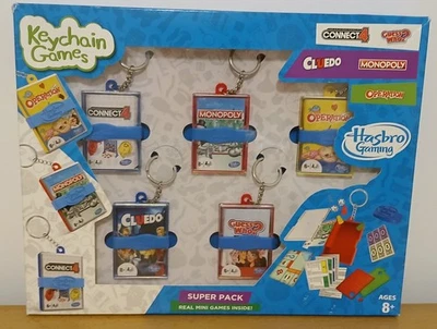 Keychain Games Hasbro Super Pack Kids/Children Mini Toy Games Gift Set - Image 1 of 4