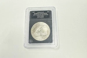 1987-S Constitution 200th Anniversary 90% Silver Dollar BU Commemorative Coin - Picture 1 of 2