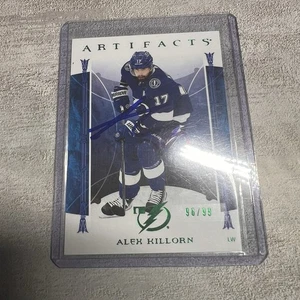 Alex Killorn Artifacts /99 Signed Card - Picture 1 of 2