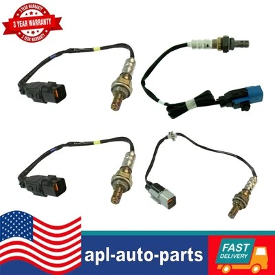 Juego de 4 sensores de oxígeno O2 superior+inferior para Kia Sedona 2002 2003 2004 2005 3,5 L V6 Foto 1 de 4