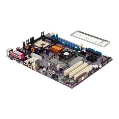 Motherboard ECS P4s8ag Rev:1.3 Socket 478 DDR PCI Cnr ATX - Image 1 of 3