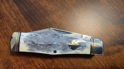 Navaja de Bolsillo Rough Rider Spades Appaloosa Negra, Modelo RR 2485 Foto 1 de 3