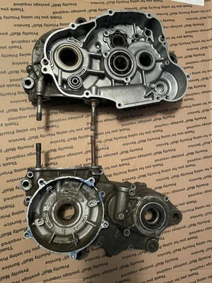 1998 KAWASAKI KX500 Engine Crank Case (Damaged) kx 500  - Image 1 of 4