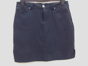 SLAZENGER TENNIS WOMENS SPORTS SHORTS/SKIRT SIZE 10 - 12 Dark Navy - Picture 1 of 5