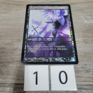 Magic: The Gathering Killing Wave Arte Completo Lámina Juego Día Promo - Imagen 1 de 4