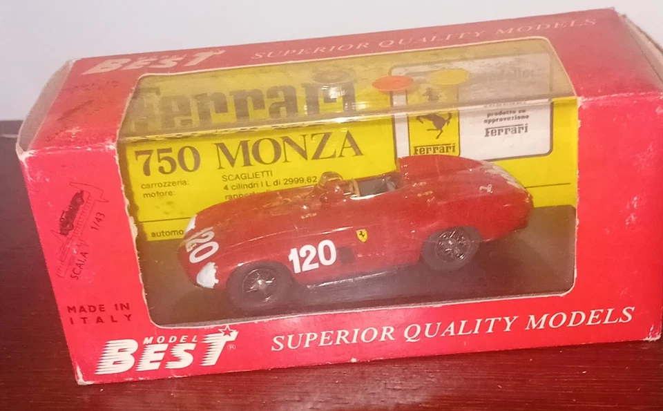 BEST MODEL    1/43  FERRARI 750 MONZA - Immagine 1 di 1