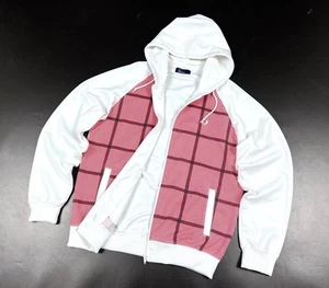 Vintage Men's FRED PERRY Full Zip Track Jacket Hoodie Windbreaker Size M/L - Picture 1 of 14