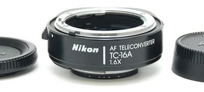 【NEAR MINT 】 Nikon TC-16A AF Teleconverter 1.6x Nikon F Mount Camera  Japan #287 - Image 1 of 4