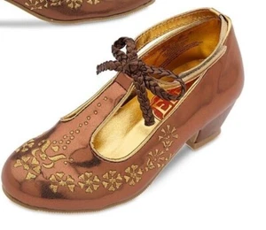 DISNEY STORE ELENA OF AVALOR COSTUME SHOES HEEL SIZE 9 10 11 12 - Picture 1 of 6