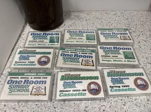 One Room Sunday School Christian Kids Education Program Various New Cassettes - Picture 1 of 1