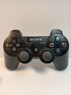 Oem Sony Playstation 3 Controller Ps3 Black Sixaxis Drift For Parts As Is