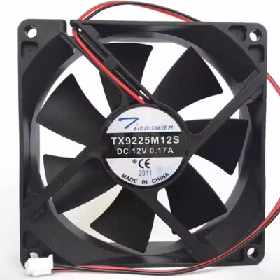 1PCS TX9225M12S DC12V 0.17A 2-Pin Silent Cooling Fan - Image 1 of 2