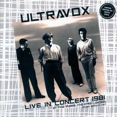 Ultravox - Live In Concert 1981 At The Paris Theatre London White Colored Vinyl - Image 1 of 2