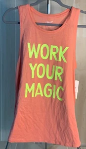 NEW Old Navy Active woman’s Medium shirt Work Your Magic Go-Dry tank top  - Picture 1 of 3