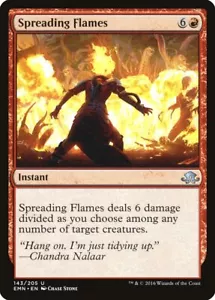4x Spreading Flames - NM - Shadows over Innistrad Block SPARROW MAGIC - Picture 1 of 1