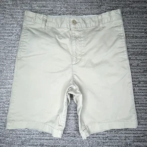 Gap kids Size 16 Boys Youth Shorts Mid Rise 6" Inseam Casual Husky Solid Beige - Picture 1 of 8