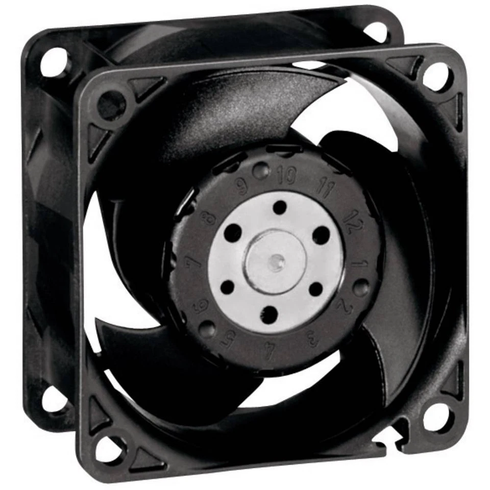 EBM Papst 8212 JN Axiallüfter 12 V/DC 132 m³/h (L x B x H) 80 x 80 x 38 mm - Bild 1 von 1