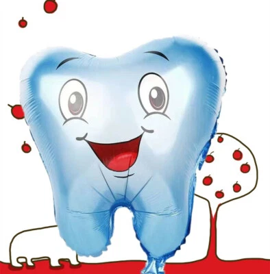 Tooth Fairy Balloon First Tooth Atam Hatik Agra Hadig Party Decoration Cartoon - Image 1 of 4