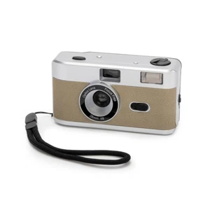 Fabufabu Reusable 35mm Film Camera, Gifts Vintage Film Camera with Flash - Picture 1 of 9
