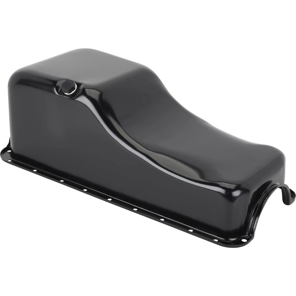 Oil Pan, Front Sump, Black, fits 1968-1978 Big Block Ford 429-460 - Image 1 of 4