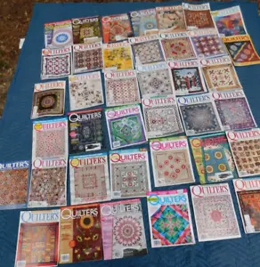 Quilters Newsletter Magazine Lot 39 quilting vintage 1994 - 2012 sewing crafting - Picture 1 of 3