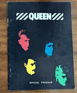 QUEEN FREDDIE MERCURY 1981 South American WORLD TOUR CONCERT PROGRAM Hot Space - Picture 1 of 4