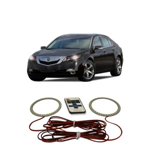 Bright White RF LED Headlight Halo Ring Kit for Acura TL 09-14 - Picture 1 of 3
