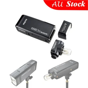 AU Godox 2.4G TTL AD200 200w 1/8000s HSS Pocket Flash Speedlite F Photo Wedding - Picture 1 of 12