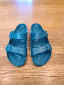 Birkenstock Arizona EVA Lake Green Sandalen Gr. 45 / M12 - Neu ohne Karton - Bild 1 von 4