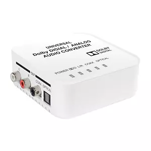 J-Tech Digital Dolby Digital zu Analog Decoder, Analog zu Digital Audio Konverter - Bild 1 von 6