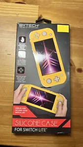 Silicone Case Nintendo Switch Lite Shock Proof Protective Cover YELLOW - Picture 1 of 2