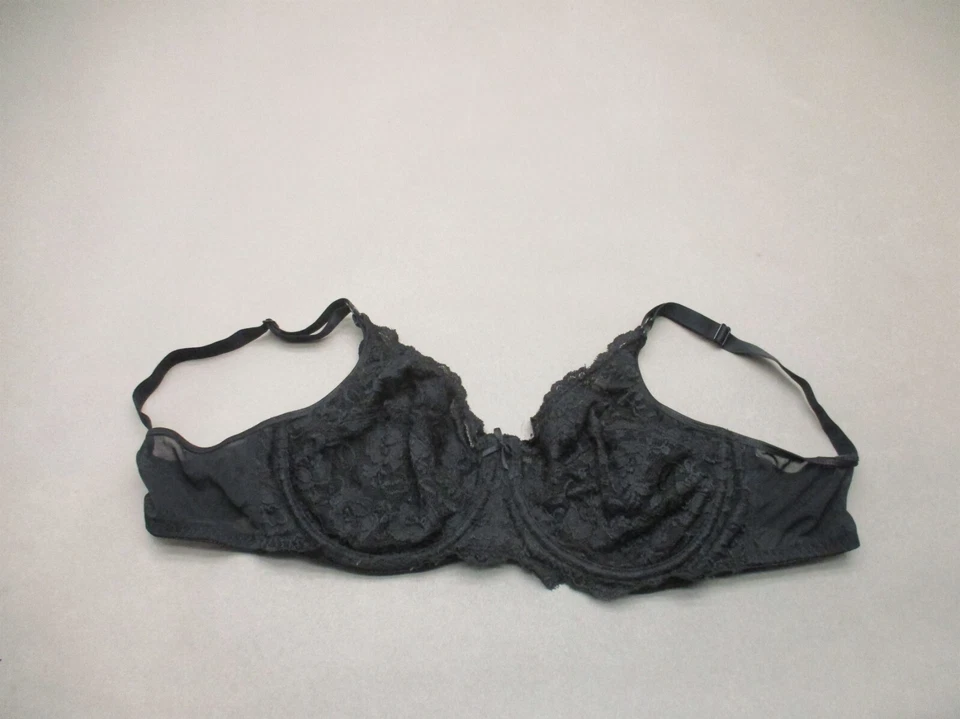 36D GILLIGAN&O'MALLEY Womens BLK Unlined Underwire Back Closure Nursing Bra 5N - Image 1 of 4