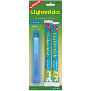 Coghlan's Lightsticks, 8 hr. Blue (2 Pack), Weatherpoof, Emergency Survival Aid