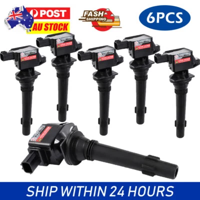 6Pack Ignition Coil for Ford Falcon 2009 2010 2011 2012 2013 FG Sedan 4.0 i XR6 - image 1 of 4