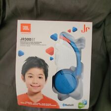 Fones de ouvido supra-auriculares sem fio infantis JBL JR300BT com tecnologia de som seguro.  (#492)