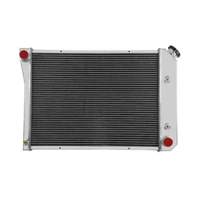 4-Row ALUMINUM RADIATOR For 1973 1974 CHEVY NOVA OLDS OMEGA 98 BUICK APOLLO  V8 Foto 1 de 4