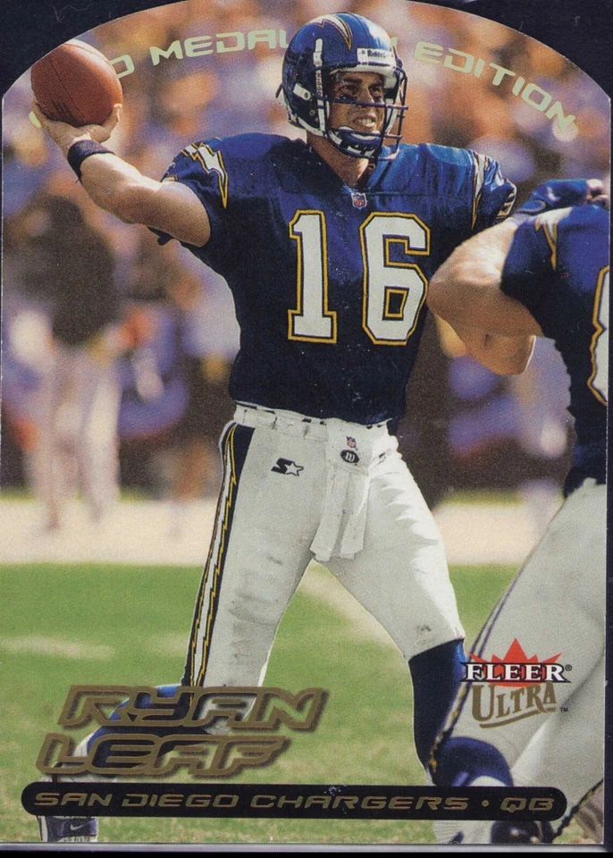 2000 Fleer Ultra - #31 Ryan Leaf Gold Medallion - Image 1 of 1