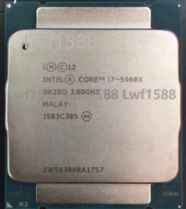 Intel Core i7-5960X LGA2011-3 SR20Q 3.00GHz 20MB CPU processor i7-5960x - Picture 1 of 2