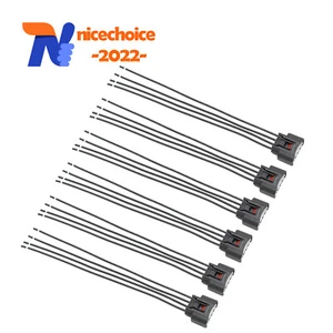 6Pcs Ignition Coil Connector Harness for Toyota Camry Corolla Tundra Lexus Scion - Picture 1 of 7