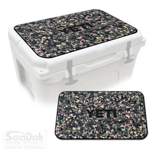 SeaDek Pad fits YETI Tundra Cooler - Marine EVA Mat - AR/B - YETI Teak - Picture 1 of 6