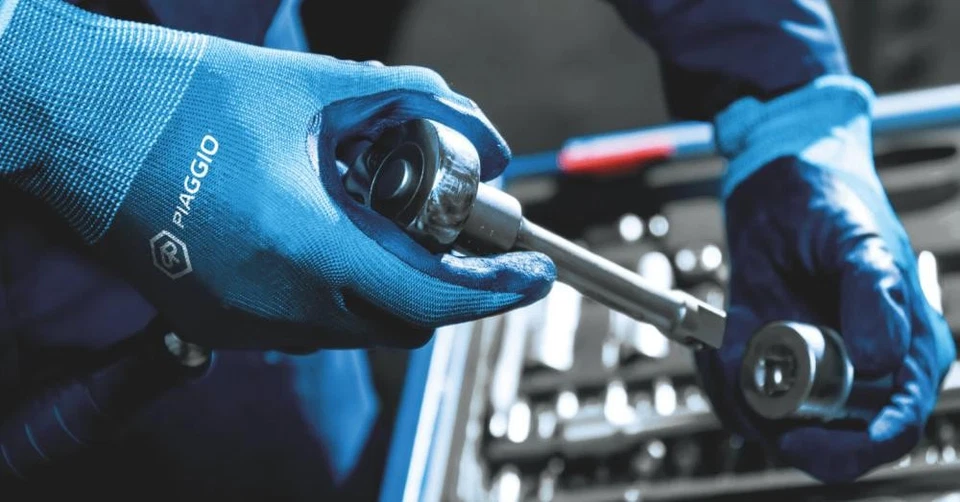 Guarnizione Marmitta Testata Gasket Muffler Head Original Piaggio Beverly Mp3