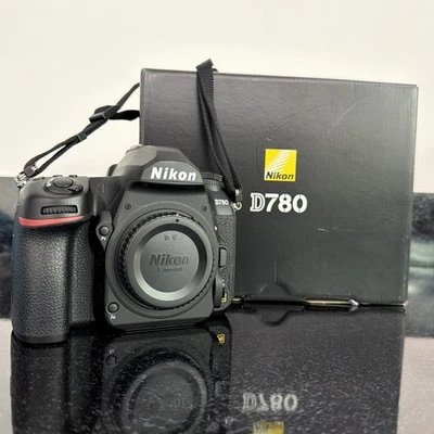 Nikon D780 24.5MP Digital SLR Camera - Black (Body Only) - Boxed - Shutter =445! - Image 1 of 4