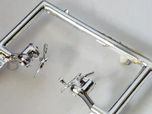 49 Mercury Chopped Custom Coupe WINDSHIELD WIPERS for Revell 1:25 Model Kit 1949 - Picture 1 of 8