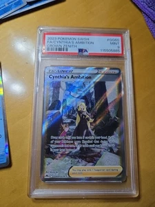 Cynthia's Ambition GG60/GG70 Crown Zenith: Galarian Gallery Holo PSA 9 - Bild 1 von 2