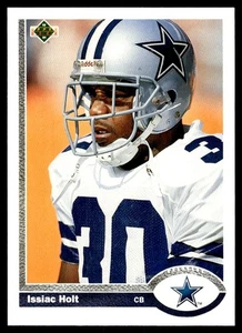 1991 Upper Deck Issiac Holt Dallas Cowboys #48 - Picture 1 of 2