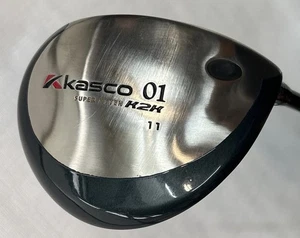 Kasco 01 K2K Super Hyten Driver 11° RH Graphite R-Flex 44.5” Japan K16P004 - Picture 1 of 13