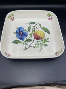 Spode Victoria Muster Quadratische Backform 11" Vintage Cottage Core Anemone Apple - Bild 1 von 5