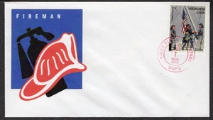2002 HEROES OF 2001 (Scott B2) - Unknown-Maker U/O FDC TD697 - Picture 1 of 1